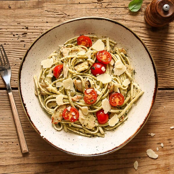 Linguine Pollo e Pesto