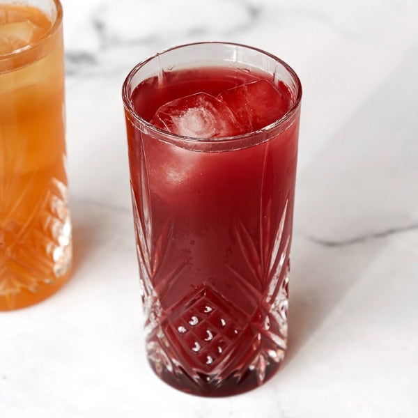 Thé glacé cerise