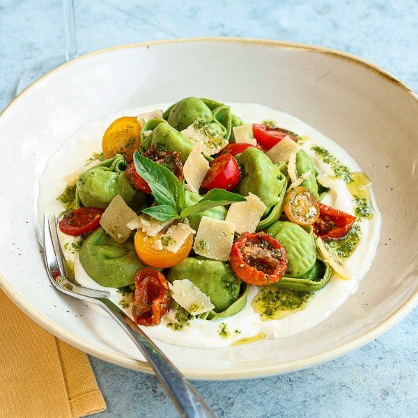 Tortelloni ricotta e spinaci