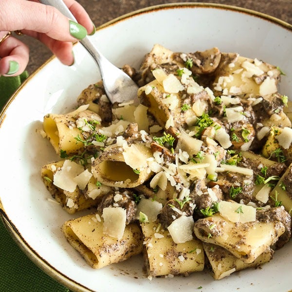 Paccheri funghitufo