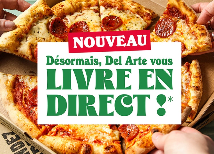 Del Arte vous livre en direct