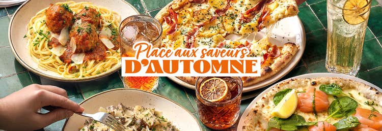Savourez la carte Automne Del Arte