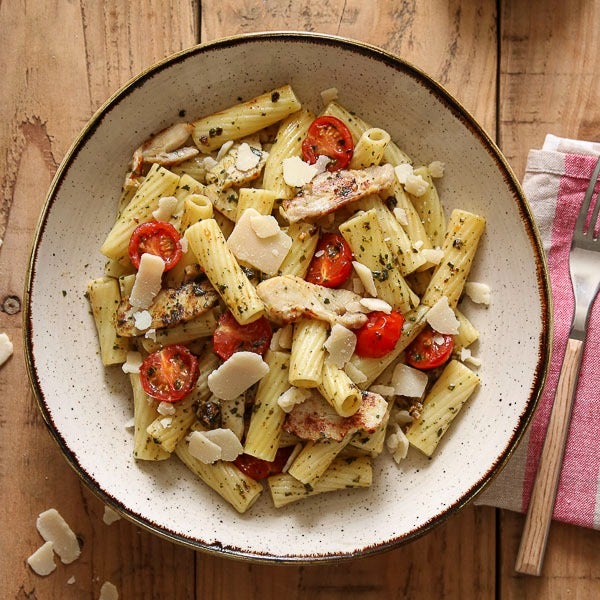 Pasta Pollo e Pesto