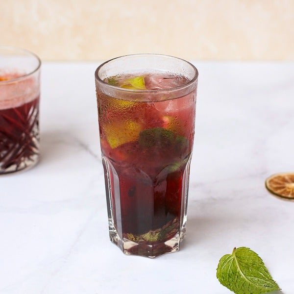 Virgin Mojito cerise (sans alcool)