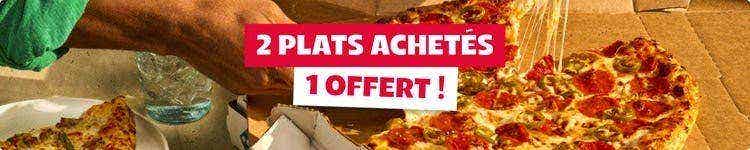 Offre spéciale pizzas